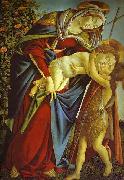 Madonna and Child and the young St. John the Baptist Botticelli